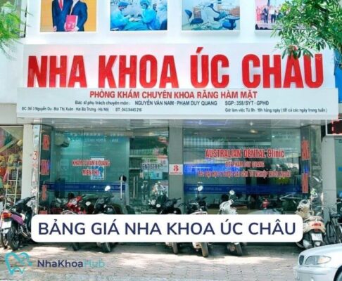 Bảng giá nha khoa Úc Châu