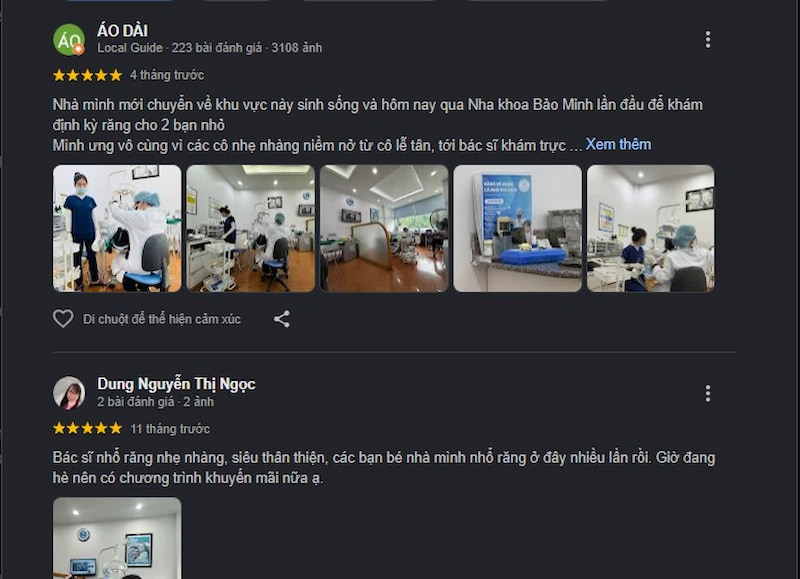 Đánh giá khách hàng