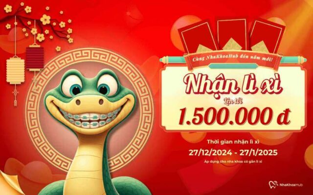 NhaKhoaHub tặng lì xì Tết cực khủng chào năm mới 2025