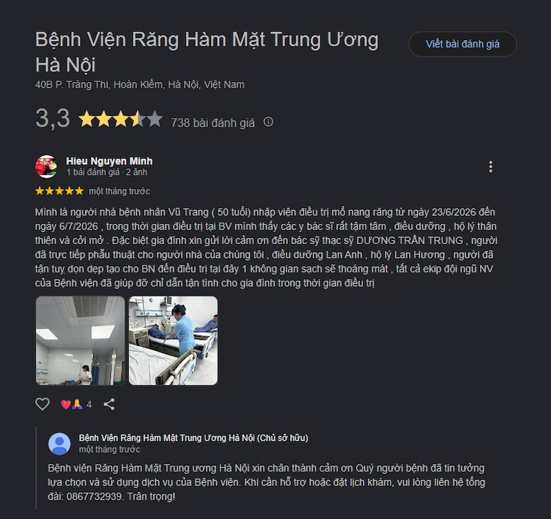 Đánh giá khách hàng