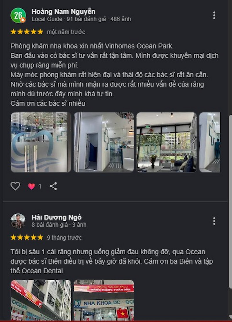 Đánh giá khách hàng