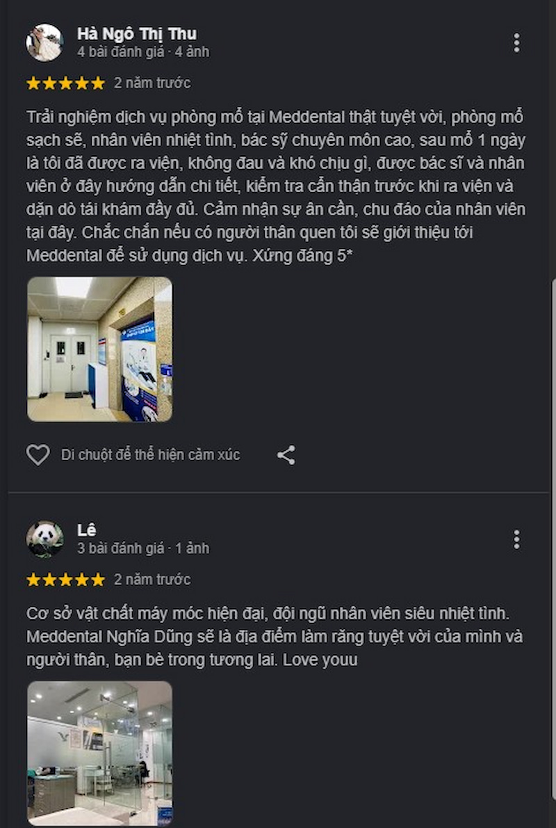 Đánh giá khách hàng