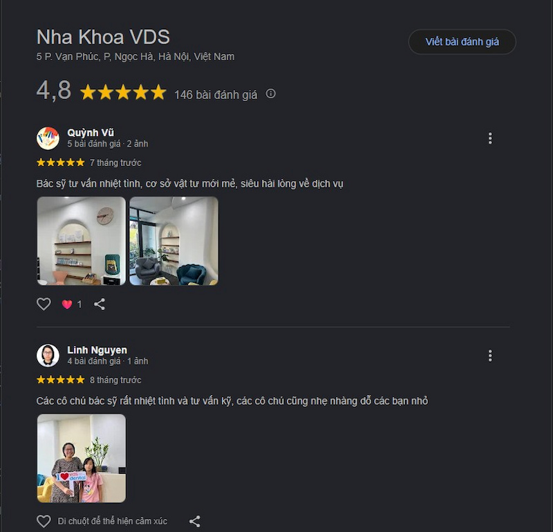 Đánh giá khách hàng