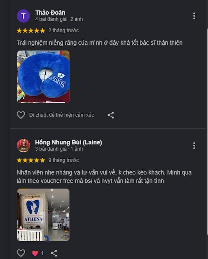Đánh giá khách hàng