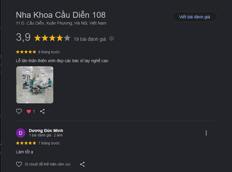 Đánh giá khách hàng