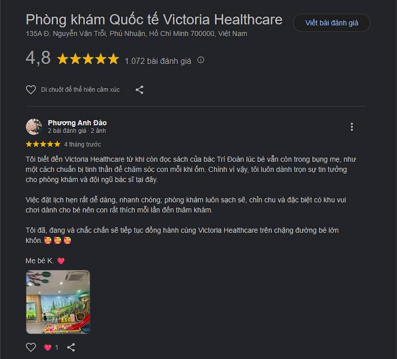 Đánh giá khách hàng