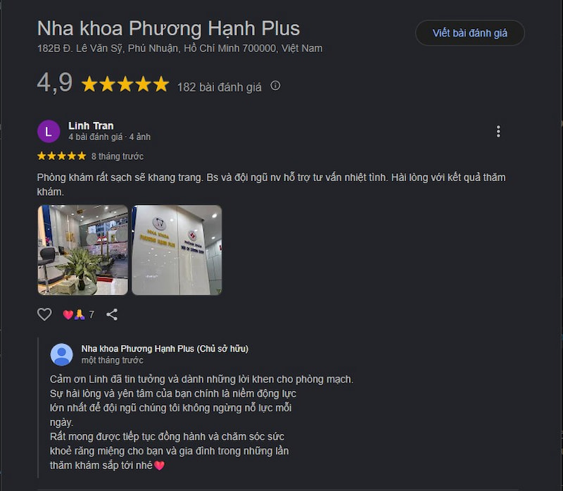 Đánh giá khách hàng