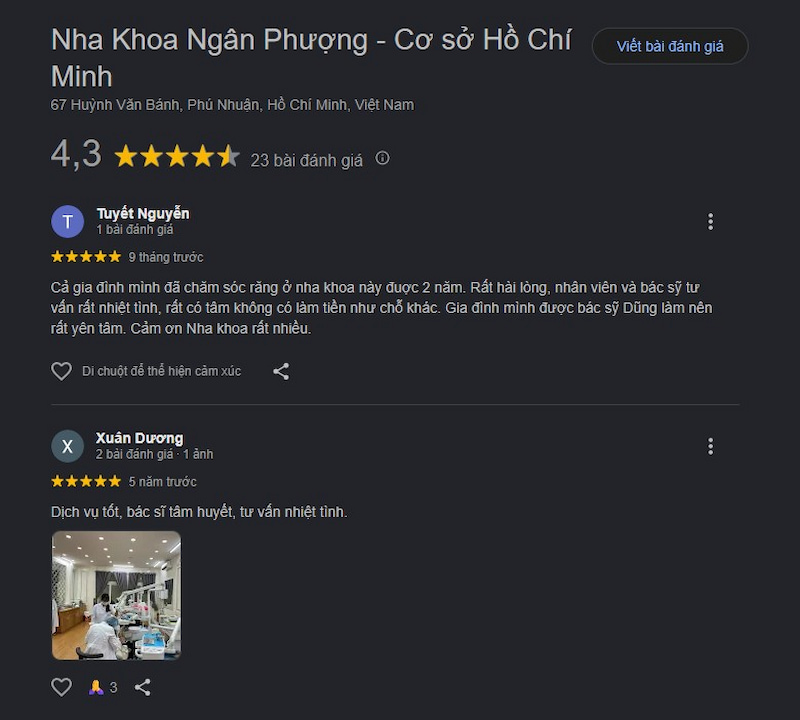 Đánh giá khách hàng