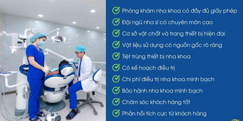 Tiêu chí lựa chọn nha khoa Ngô Quyền