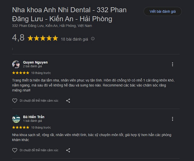Đánh giá khách hàng