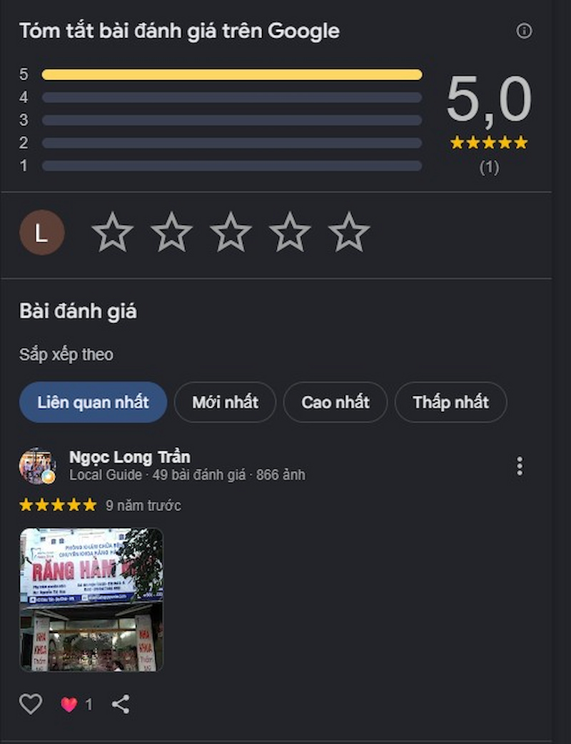 Đánh giá khách hàng
