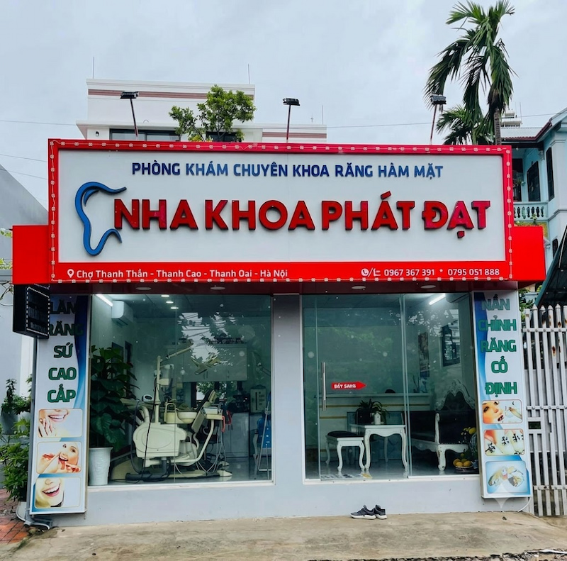 Phát Đạt tự hòa là đơn vị điều trị răng hàm mặt uy tín tại Thanh Oai
