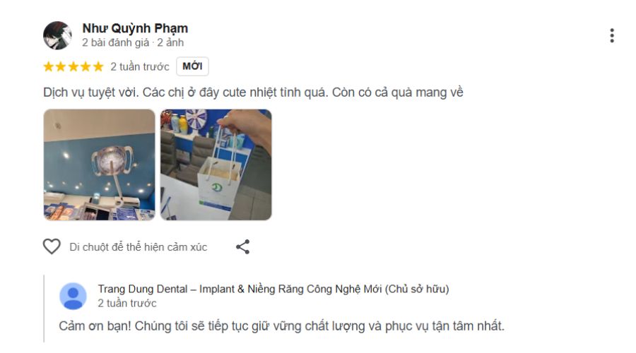 Đánh giá của khách hàng