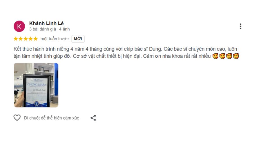 Đánh giá của khách hàng