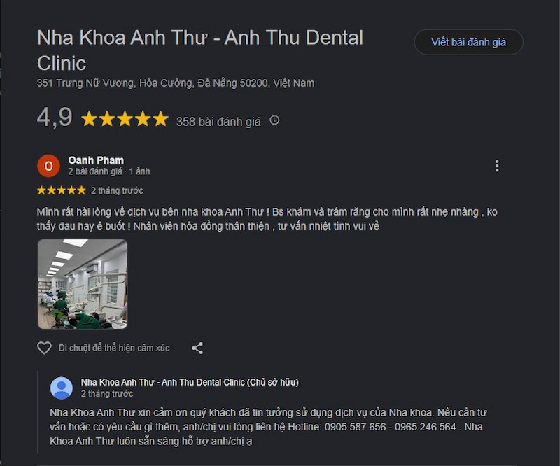 Đánh giá khách hàng