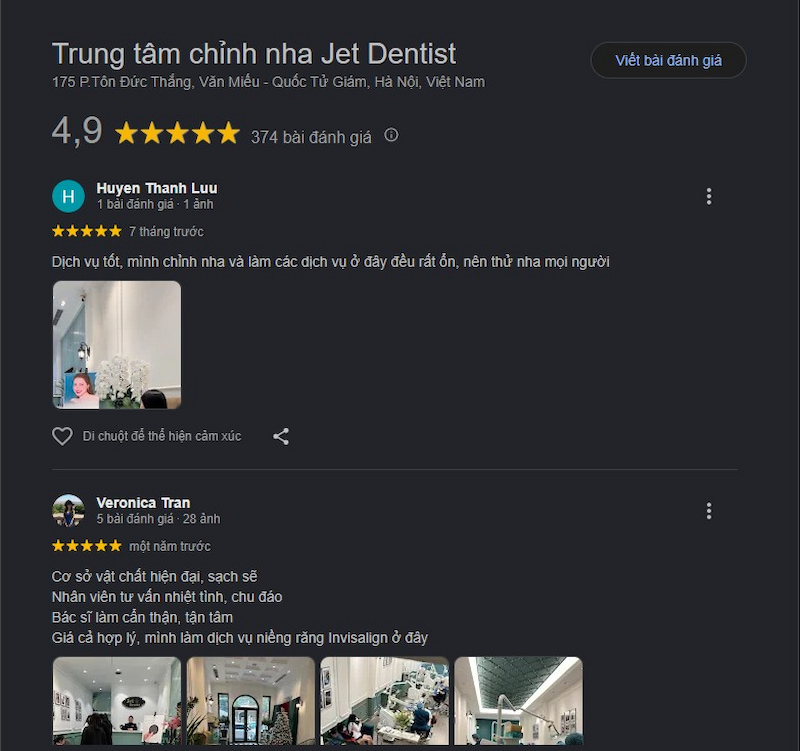 Đánh giá khách hàng