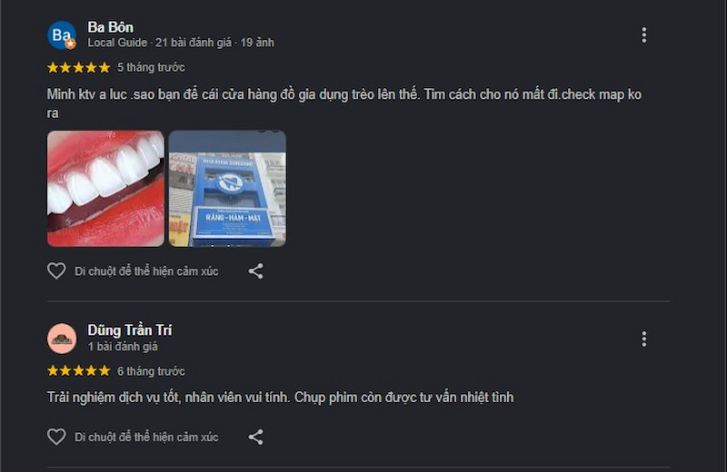 Đánh giá khách hàng