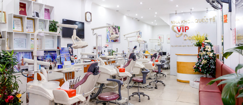 Nha khoa Vip Dentist có cơ sở vật chất hiện đại