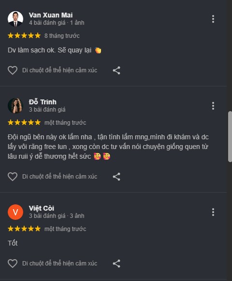 Đánh giá khách hàng