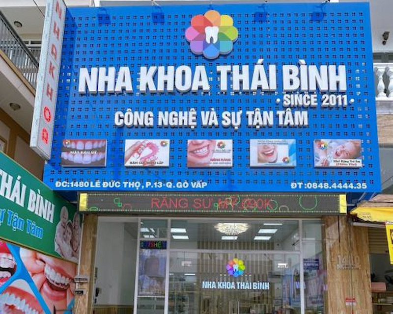 Nha Khoa Thái Bình đã khẳng định được uy tín trong lĩnh vực khám và điều trị nha khoa tại Gò Vấp