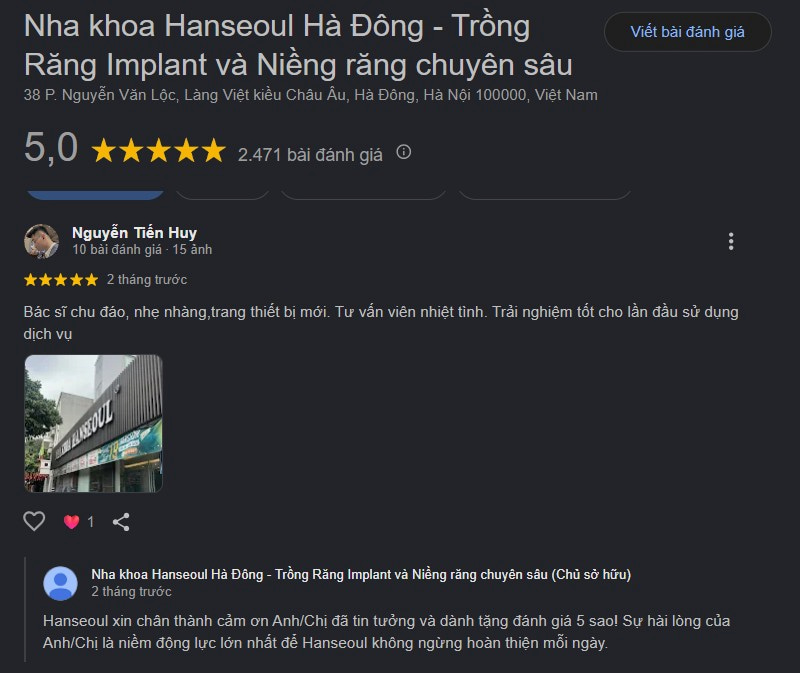 Đánh giá khách hàng