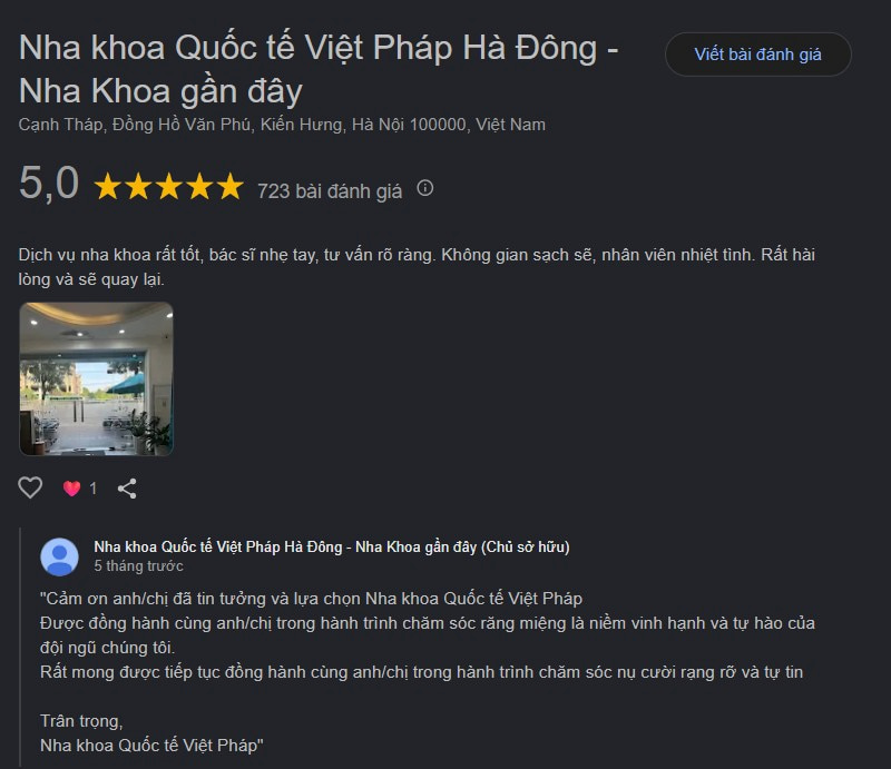 Đánh giá khách hàng