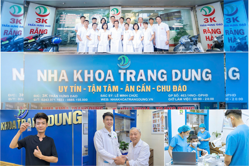 Nha khoa Trang Dung đã khẳng định vị thế là một trong những địa chỉ nha khoa uy tín top đầu