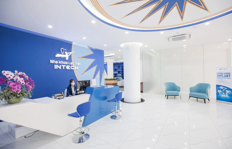 Nha khoa Lạc Việt Intech là mô hình nha khoa đạt chuẩn 5 sao