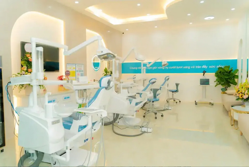 Không gian tại Nha khoa Adela được thiết kế tinh tế, sang trọng theo tiêu chuẩn 5 sao