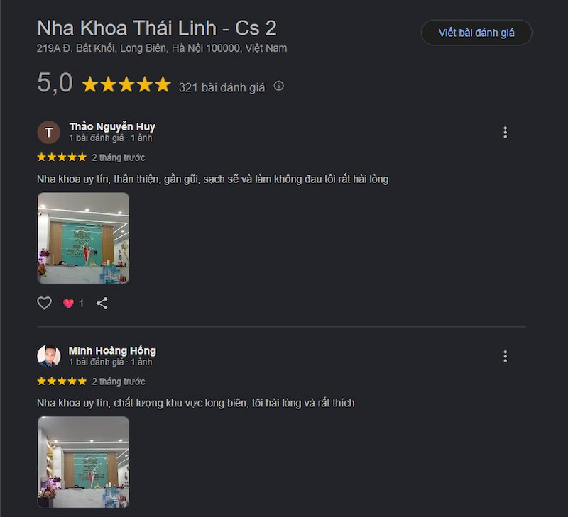 Đánh giá khách hàng 