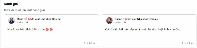 Đánh giá khách hàng