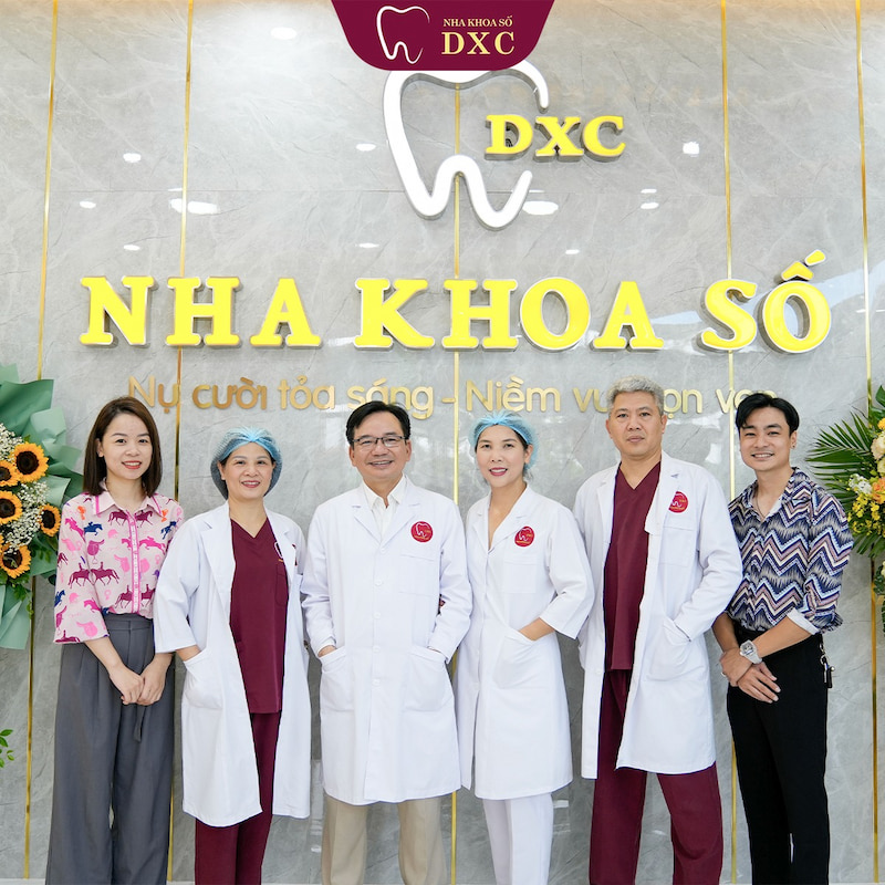 Nha Khoa Số DXC có đội ngũ bác sĩ kinh nghiệm trên 25 năm 