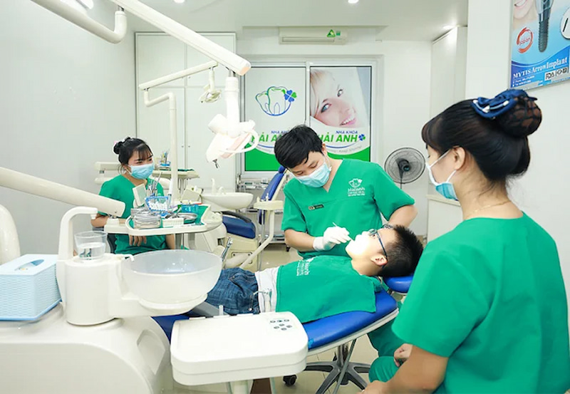 Nha khoa Hải Anh có đội ngũ bác sĩ được đào tạo chuyên môn cao trong nhiều lĩnh vực