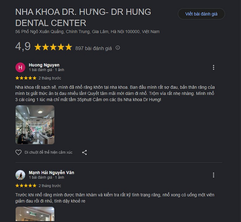 Đánh giá khách hàng