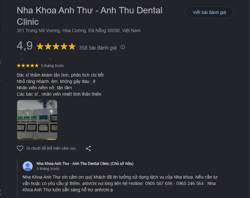 Đánh giá khách hàng