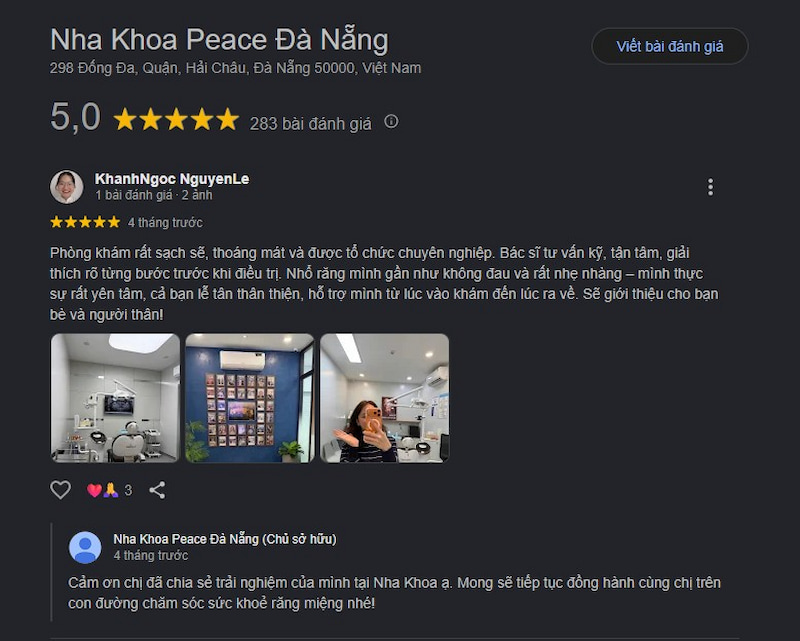 Đánh giá khách hàng