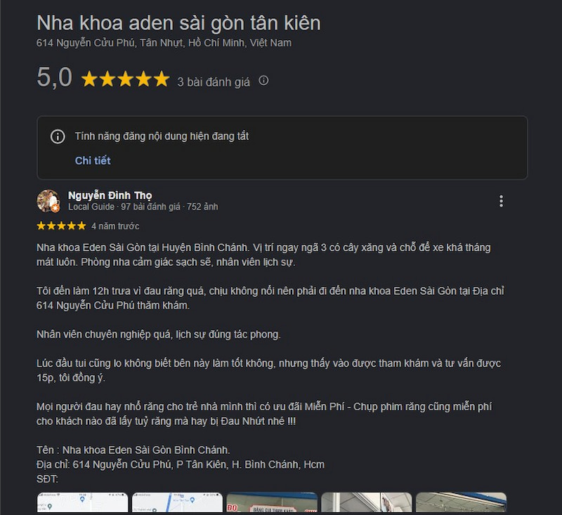Đánh giá khách hàng