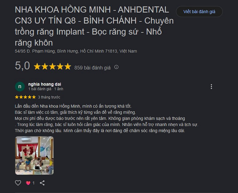Đánh giá khách hàng