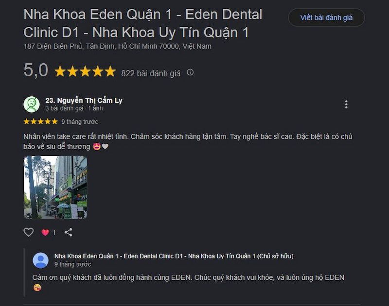 Đánh giá khách hàng