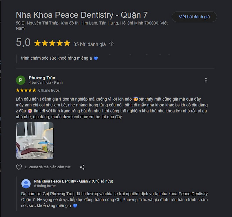 Đánh giá khách hàng