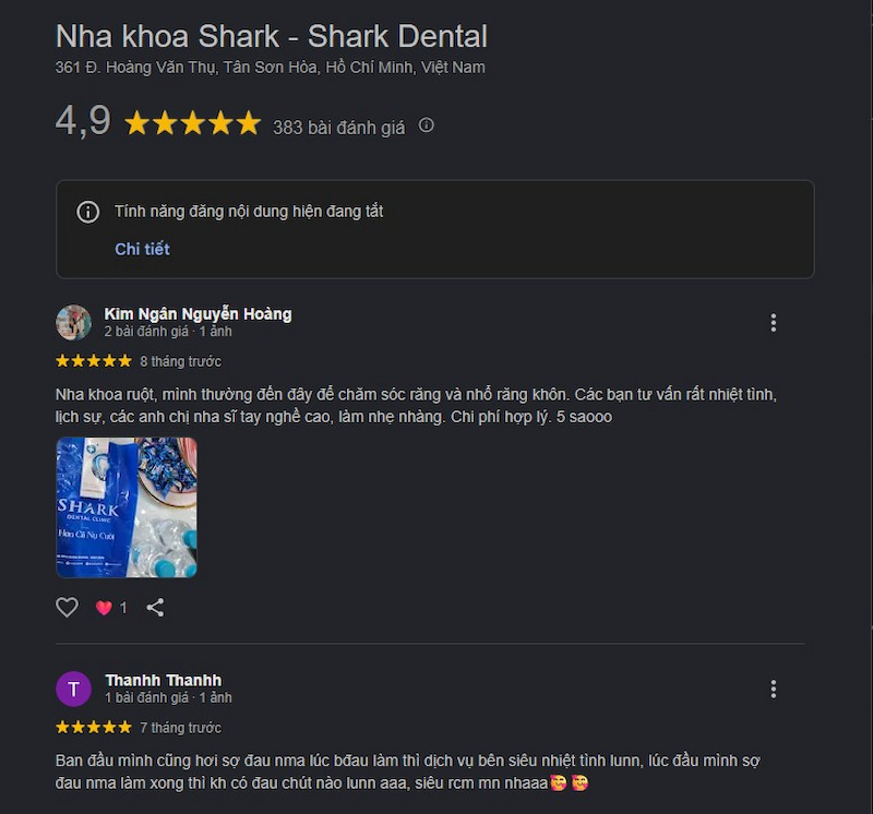 Đánh giá khách hàng
