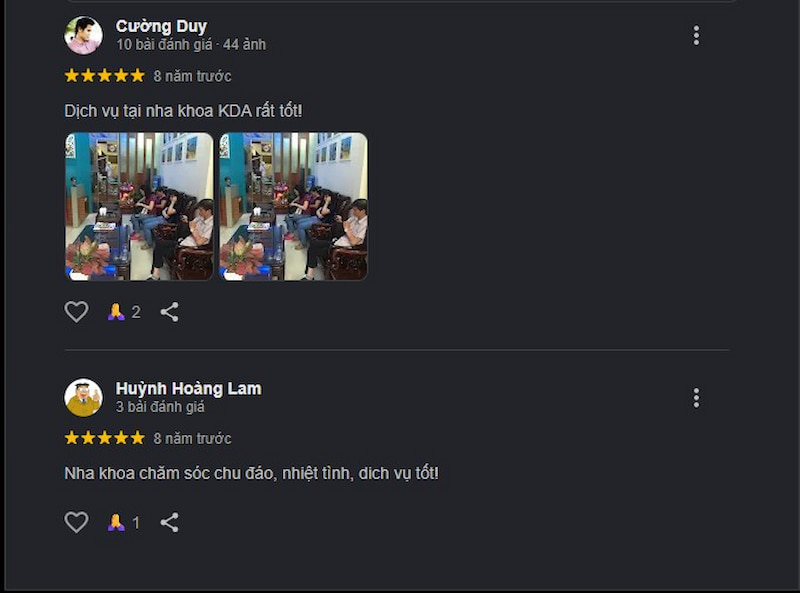 Đánh giá khách hàng