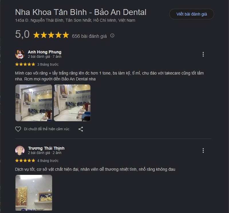 Đánh giá khách hàng