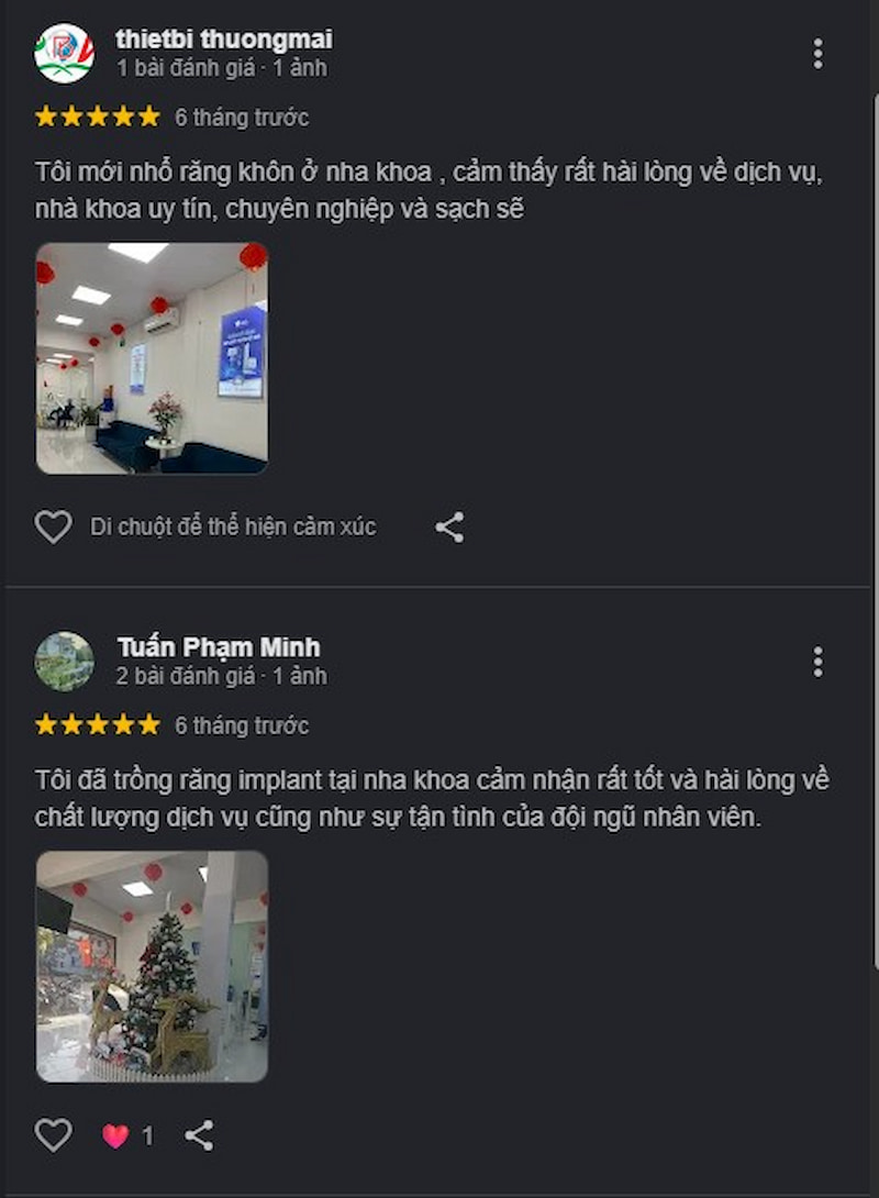 Đánh giá khách hàng