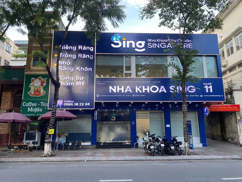 Nha khoa Sing đầu tư hệ thống cơ sở vật chất hiện đại với không gian thăm khám khang trang