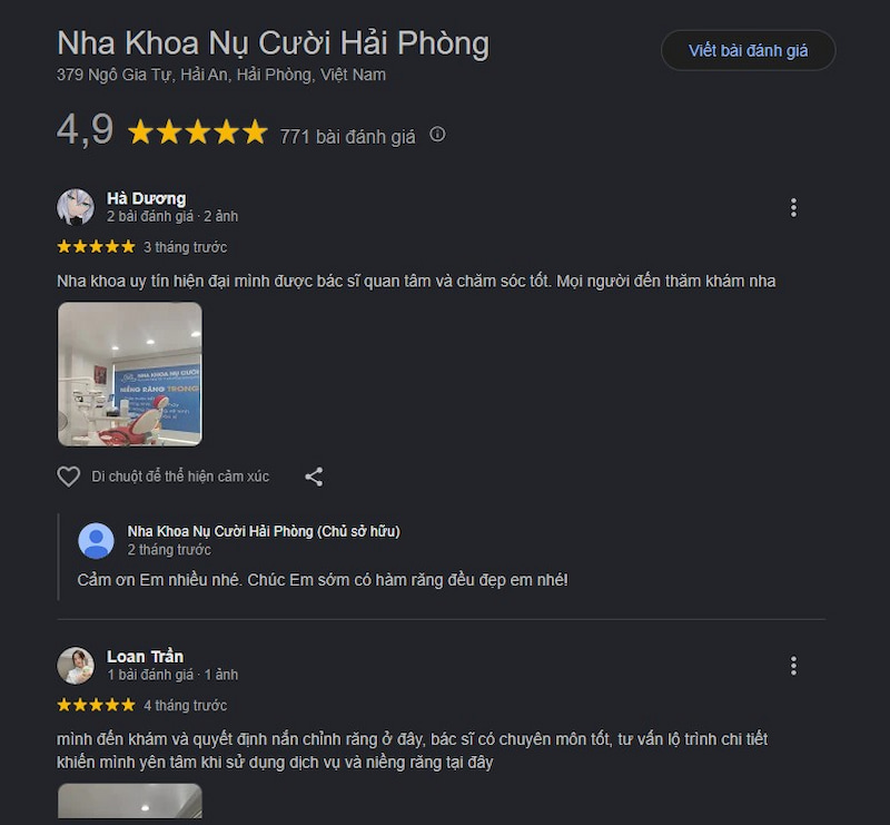 Đánh giá khách hàng