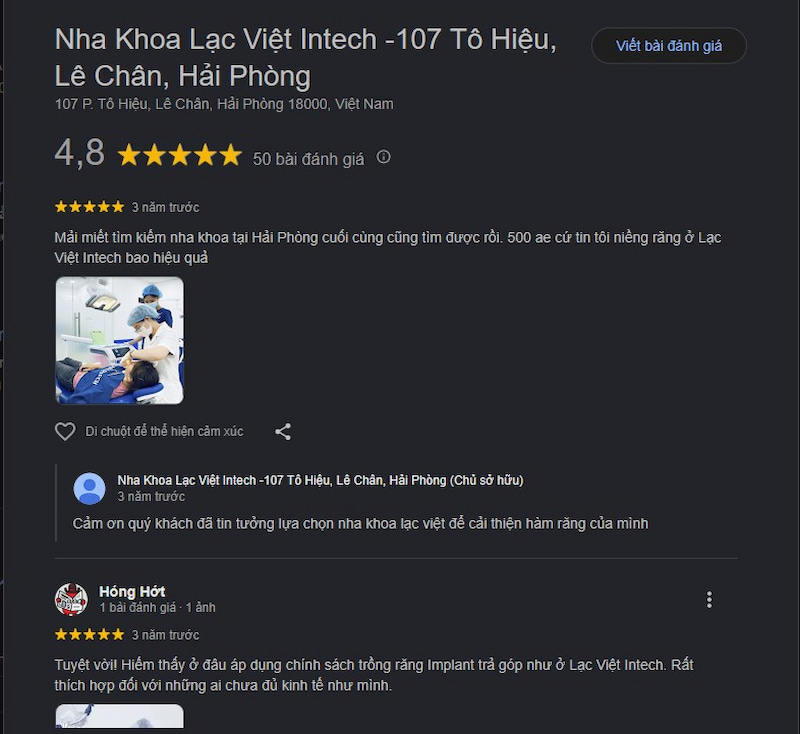 Đánh giá khách hàng