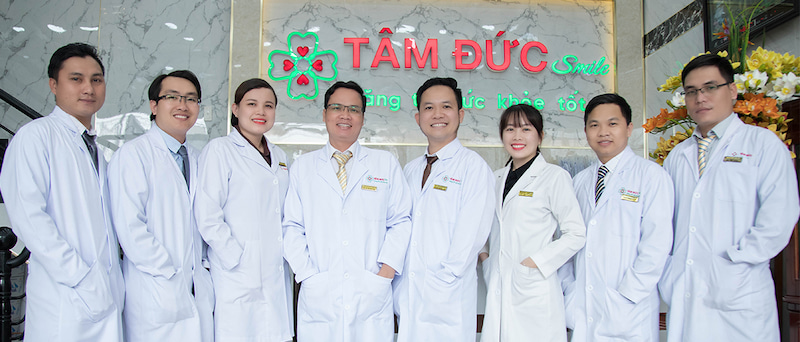Đội ngũ bác sĩ tại Nha khoa Tâm Đức có trình độ chuyên môn cao