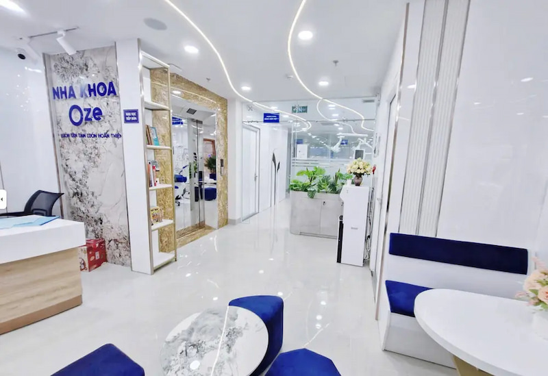 Nha khoa Oze Đại Mỗ có cơ sở vật chất hiện đại