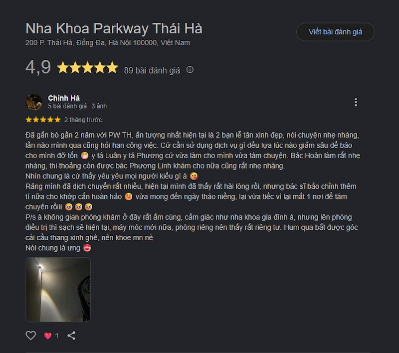 Đánh giá khách hàng